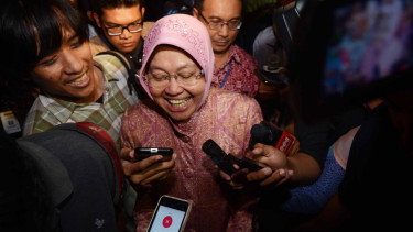 Wali Kota Surabaya, Tri Rismaharini.