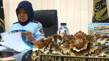 Kepala Kantor Imigrasi Kelas I A Padang, Hesti Winahyu.