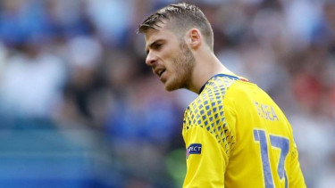 Penjaga gawang tim nasional Spanyol, David De Gea