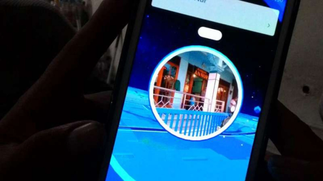 Salah satu masjid yang menjadi sasaran Pokestop dalam game Pokemon Go.
