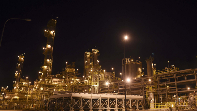 Pusat produksi gas gundih pertamina.