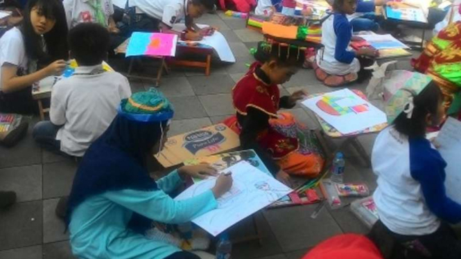 Lomba gambar Maritim untuk anak