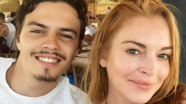Lindsay Lohan dan tunangan.