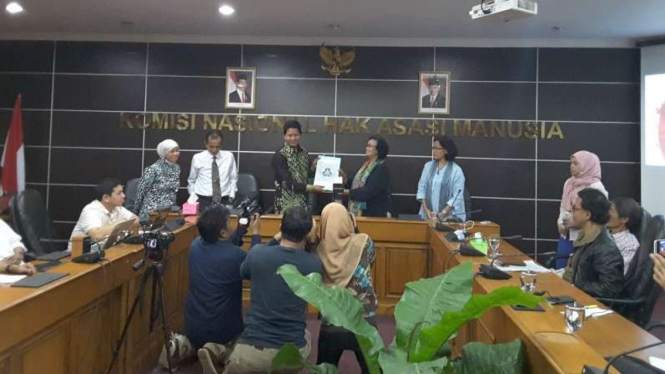 Komnas HAM terima salinan putusan final IPT 65, Senin, 25 Juli 2016.