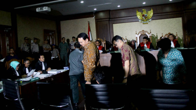 Ahok Bersaksi Tentang Reklamasi di Tipikor