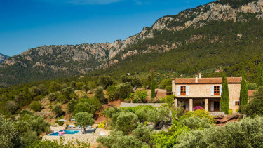 Son bunyola, Majorca, kepulauan Baleric, Spanyol