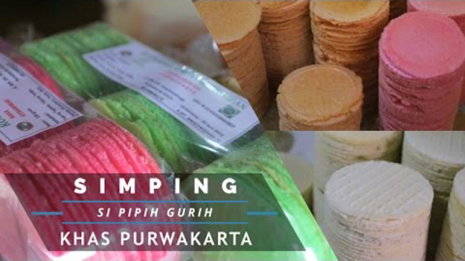 Kue simping, oleh-oleh khas Purwakarta