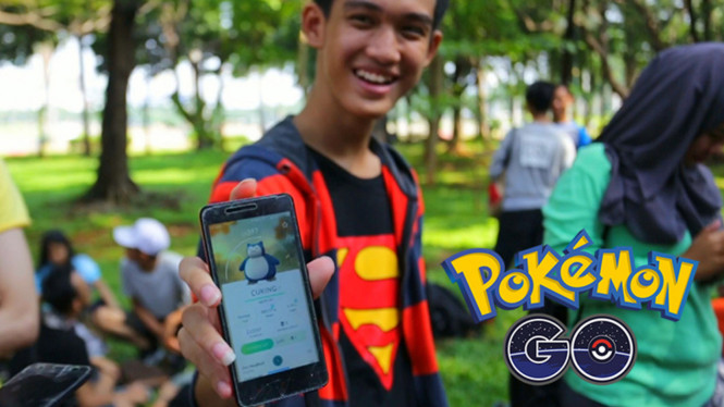 Serunya Berburu Pokemon di Monas