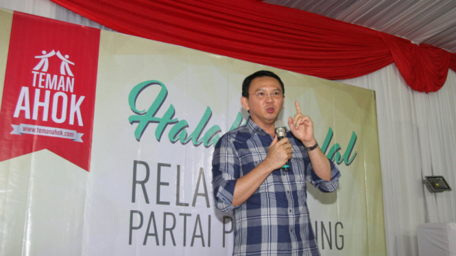 Gubernur DKI Jakarta Basuki Tjahaja Purnama.