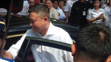 Mantan Menteri Perhubungan, Ignasius Jonan.
