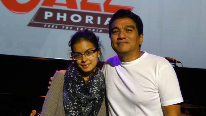 Indra Lesmana dan Eva celia
