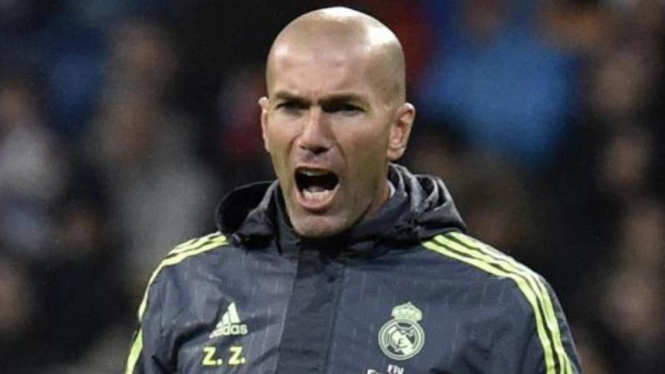 Pelatih Real Madrid, Zinedine Zidane