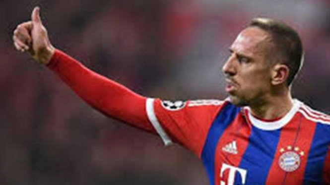Mantan Gelandang Bayern Munich, Frank Ribery.