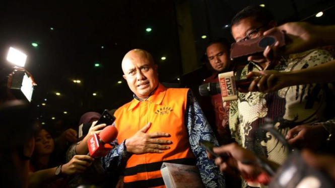 Politikus Partai Demokrat, I Putu Sudiartana jadi tahanan KPK.