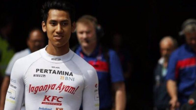Pembalap muda Indonesia, Muhammad Sean Gelael
