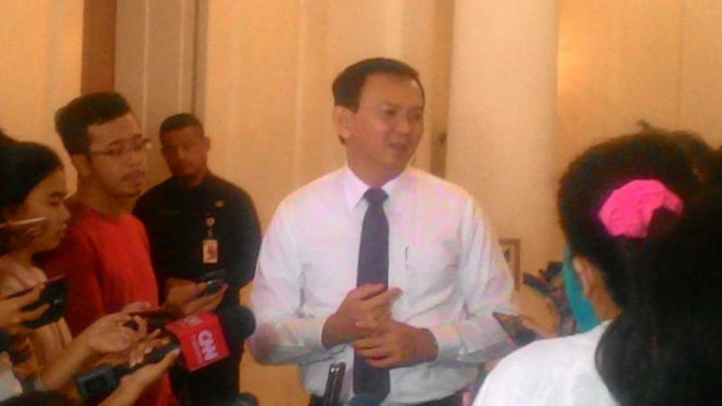 Gubernur DKI Jakarta Basuki Tjahaja Purnama.