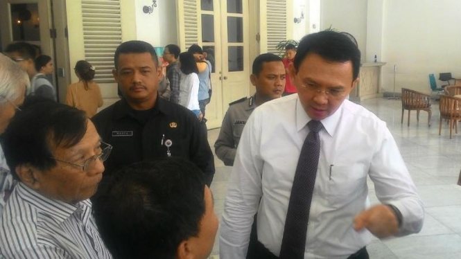 Gubernur DKI Jakarta, Basuki Tjahaja Purnama.