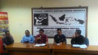 Konferensi pers soal makar dan Gafatar di YLBHI Jakarta