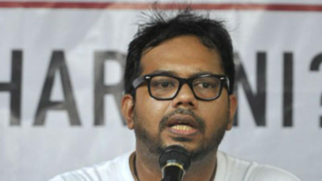Pegiat hak asasi manusia (HAM), Haris Azhar.