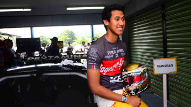Pembalap GP2 Indonesia, Sean Gelael