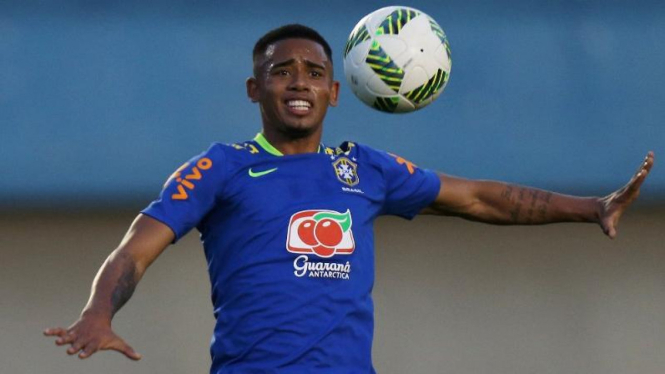 Penyerang Timnas Brasil, Gabriel Jesus