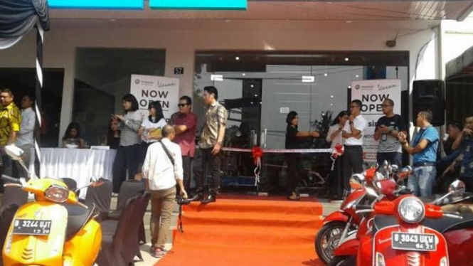 Diler ketiga Piaggio di Bekasi