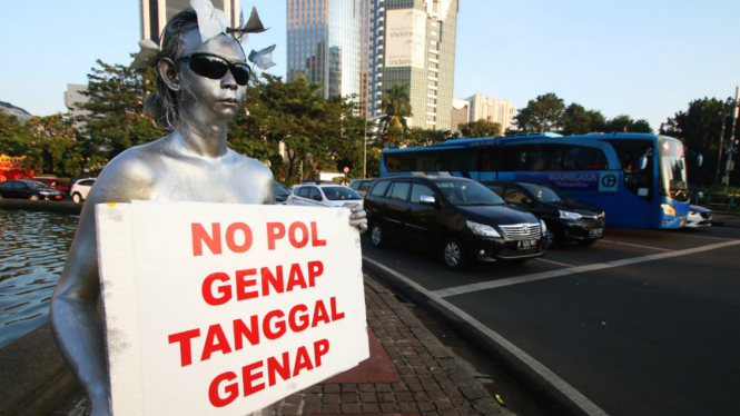 Sosialisasi ganjil genap
