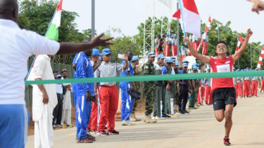 Prajurit TNI anggota Satgas Indobatt-02/Unamid