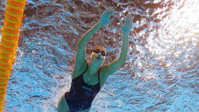 Perenang kontingen pengungsi, Yusra Mardini, di Olimpiade 2016