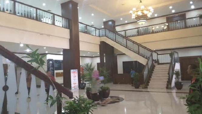 Suasana di kantor Wali Kota Jakarta Pusat.