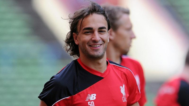 Gelandang Liverpool, Lazar Markovic.