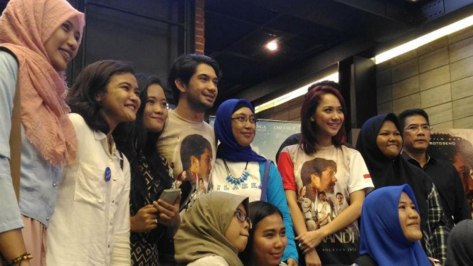 Reza Rahadian dan Bunga Citra Lestari