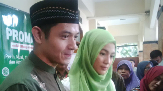 Dude Harlino dan Alyssa Soebandono 