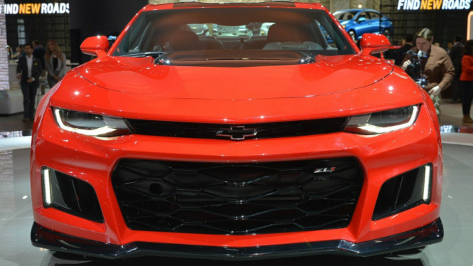 Buasnya Tenaga Chevrolet Camaro ZL1