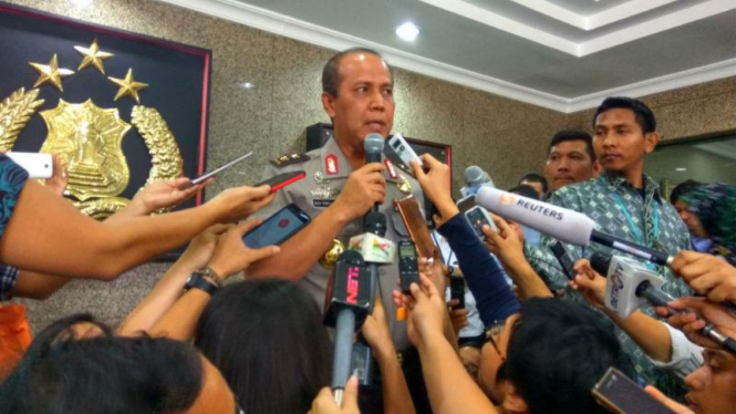 Kepala Divisi Humas Mabes Polri, Irjen Pol. Boy Rafli Amar di Mabes Polri