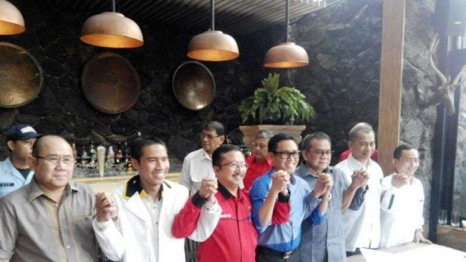 Tujuh parpol kontra Ahok bangun Koalisi Kekeluargaan 