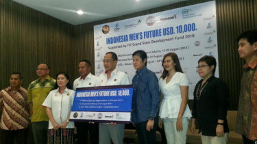 launching Turnamen Tenis Indonesia Men's Future 2016