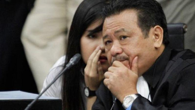 Jessica Kumala Wongso dan Otto Hasibuan.