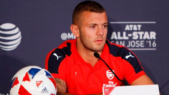 Gelandang Arsenal, Jack Wilshere.