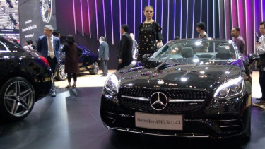 Booth Mercedes-Benz di GIIAS 2016.