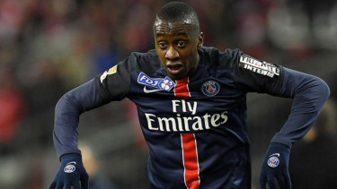 Gelandang Paris Saint-Germain (PSG), Blaise Matuidi.