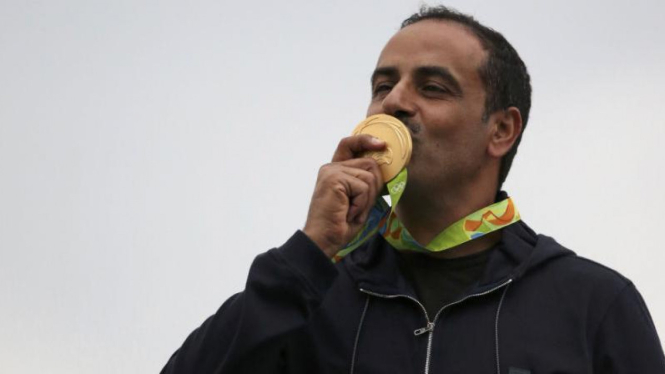 Fehaid Al-Deehani jadi atlet tanpa negara pertama peraih emas Olimpiade