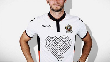 Jersey khusus Nice untuk peringati tragedi Bastille Day