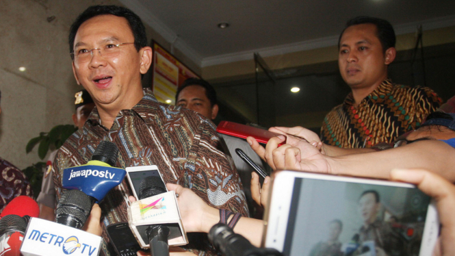 Gubernur DKI Jakarta Basuki Tjahaja Purnama.