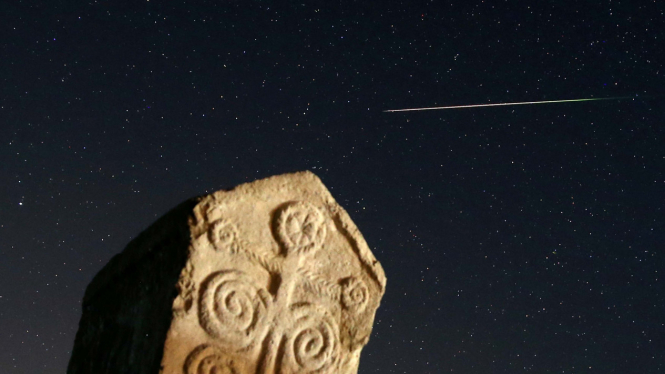 Penampakan Hujan Meteor Perseid di Bosnia