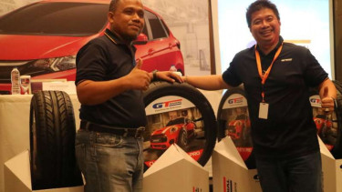 Peluncuran ban baru GT Radial di GIIAS 2016.