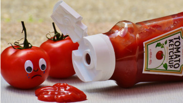 Ilustrasi saus tomat