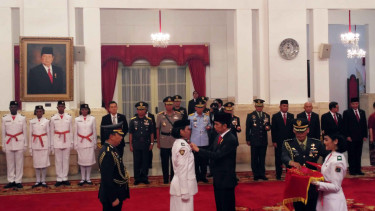 Pengukuhan Paskibraka 2016 Oleh Presiden Joko Widodo