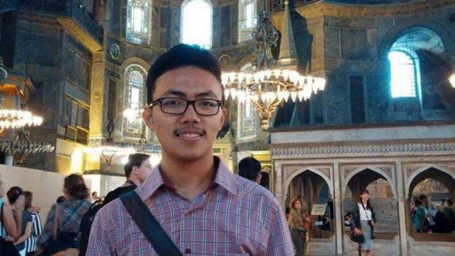 Handika Lintang Saputra, mahasiswa Indonesia yang sempat ditahan aparat Turki atas tuduhan terlibat upaya kudeta.