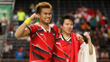 Ganda campuran Indonesia, Tontowi Ahmad/Liliyana Natsir